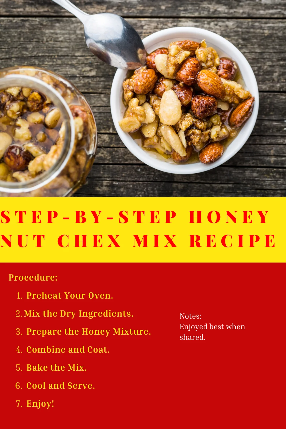 Step-by-Step Honey Nut Chex Mix Recipe