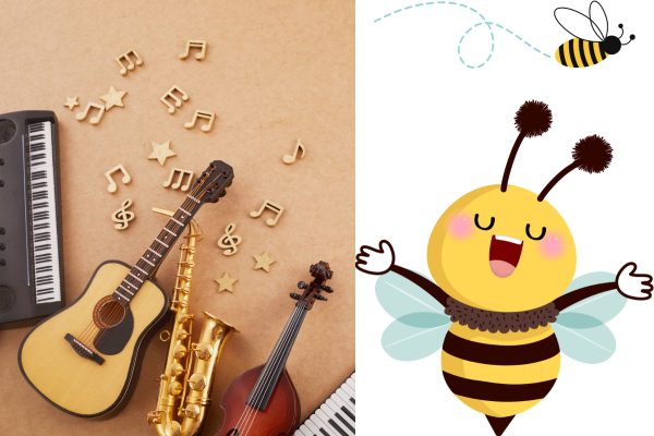 Do bees like music