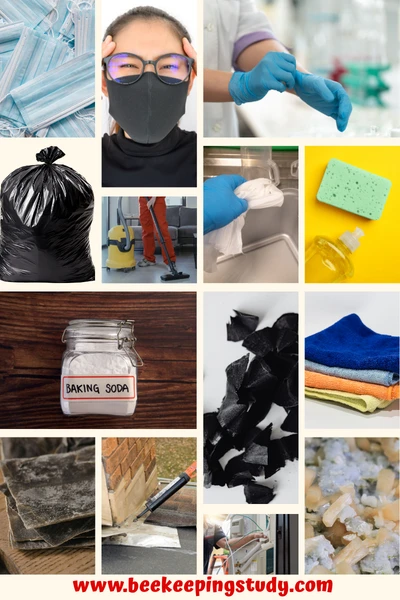 Supplies List to Remove Dead Bee Smell