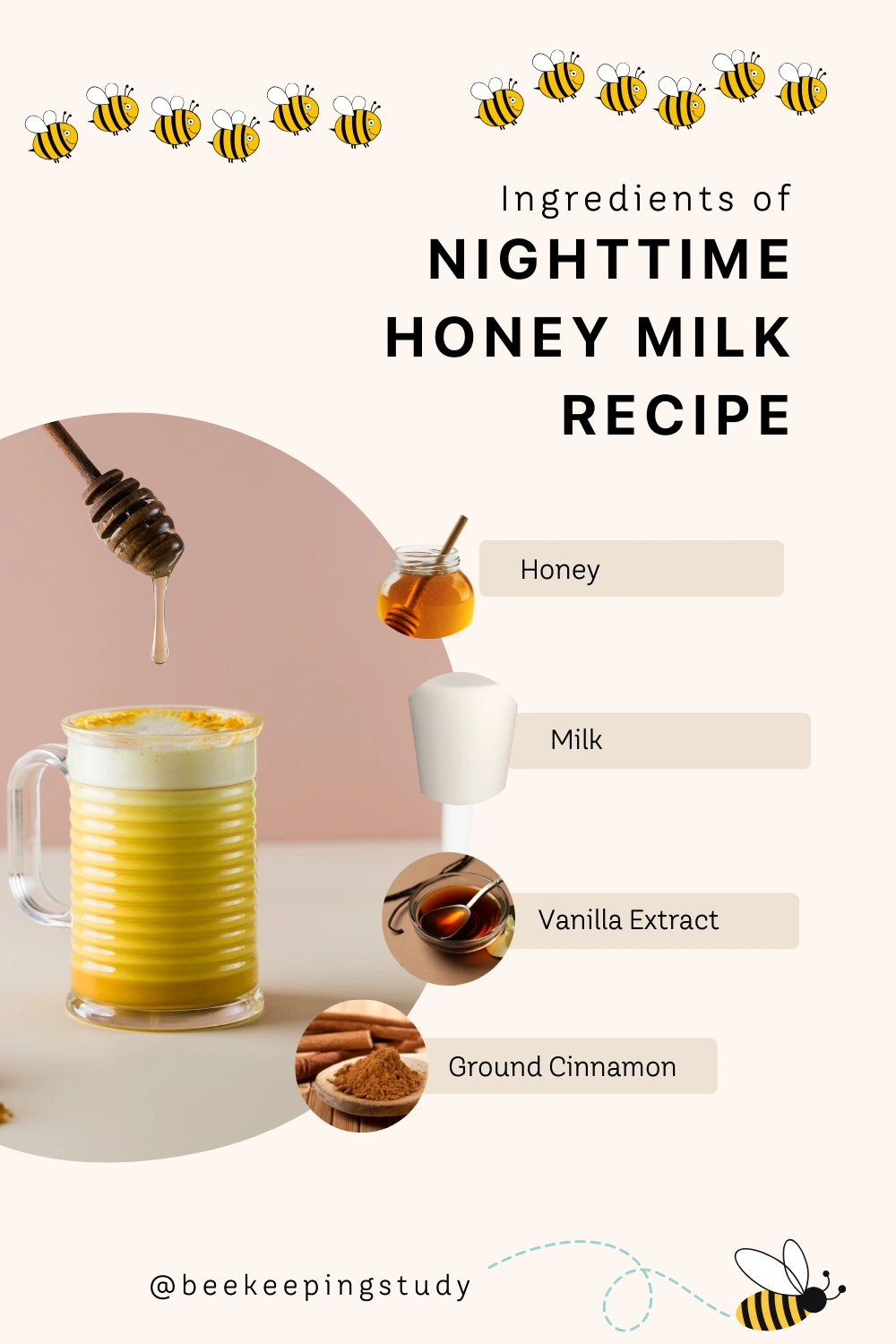 Nighttime honey milk recipe easy