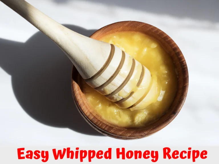 Easy Whipped Honey Recipe