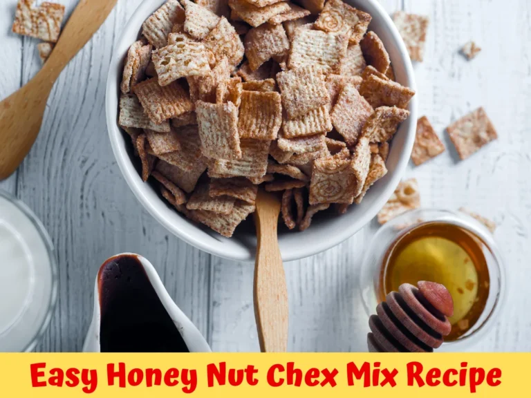 Easy Oven Baked Honey Nut Chex mix Recipe