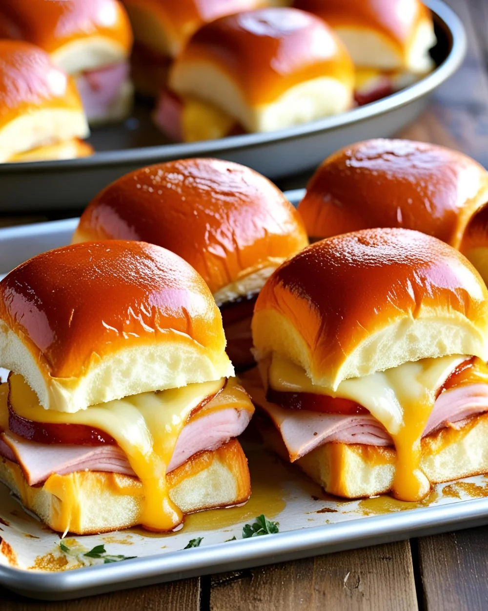 Delicious Honey Baked Ham Sliders Recipe