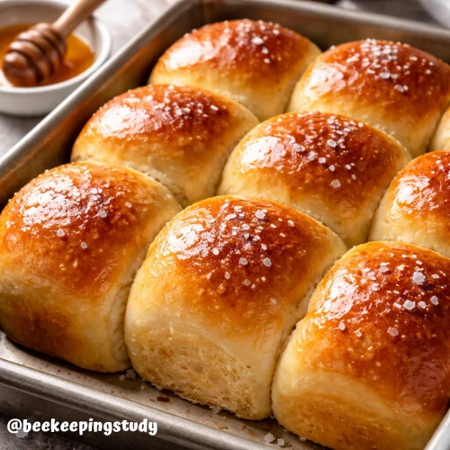 Perfect Dinner Rolls with Honey